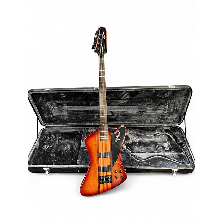 Used Epiphone T BIRD PRO RASSBERRY TEA BURST Electric Bass Guitar