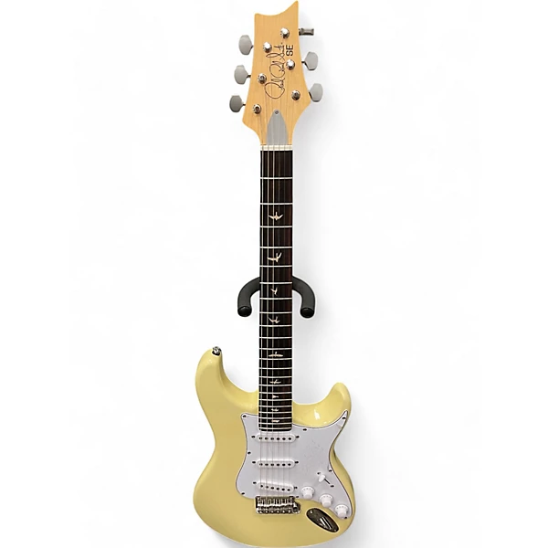 Used PRS SE Silver Sky MOON WHITE Solid Body Electric Guitar
