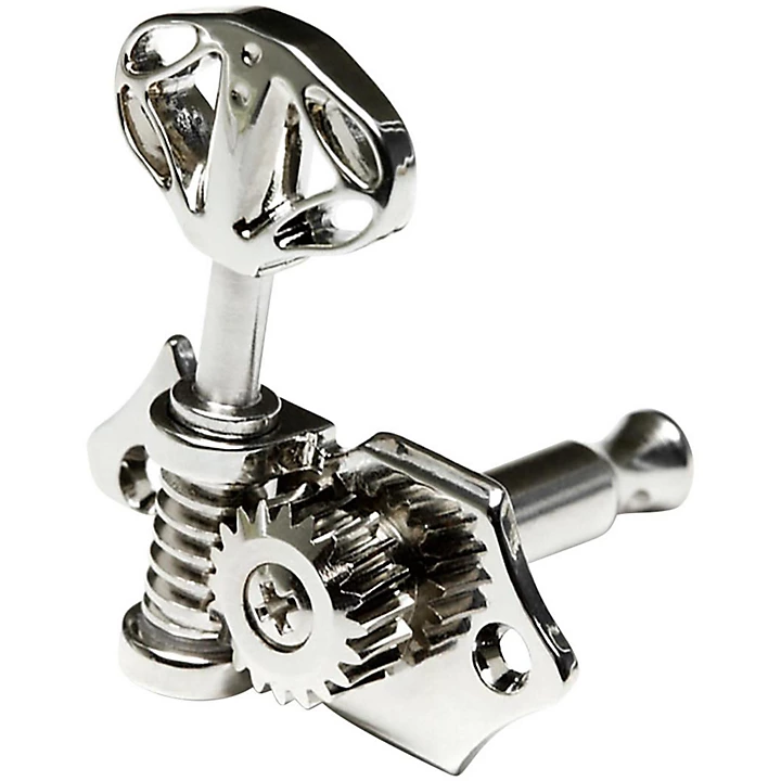 Acoustic 33 Skeleton Button Nickel