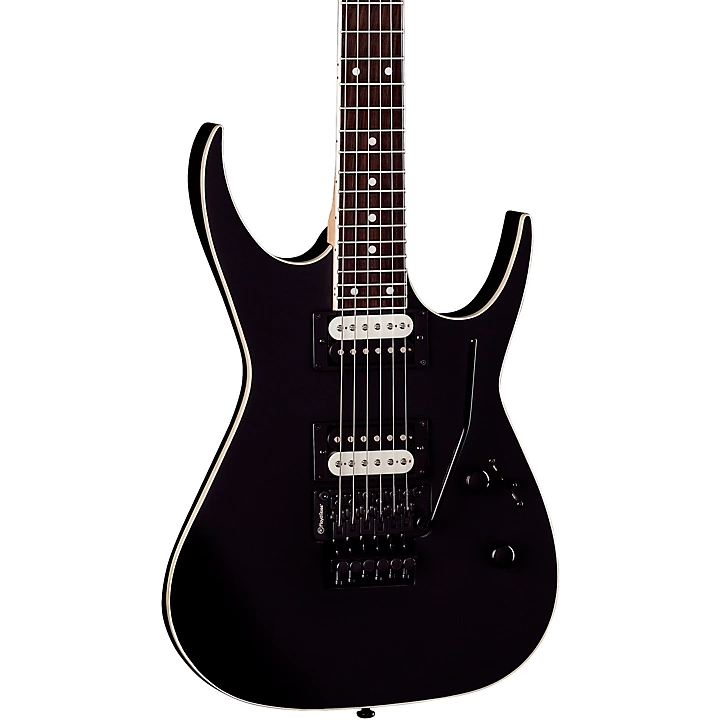 Exile X With Floyd Rose Electric Guitar Black Satin