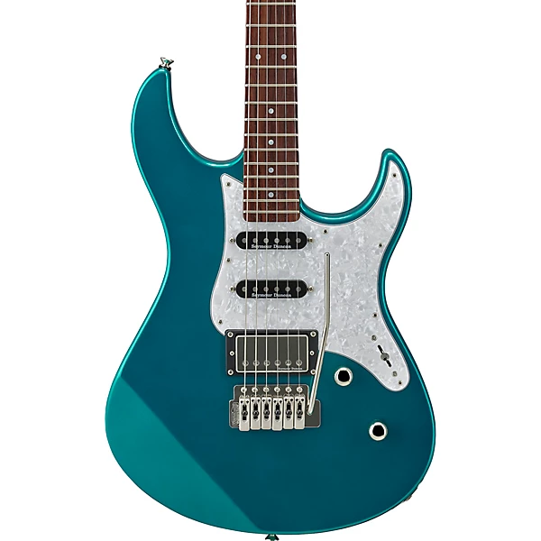 Pacifica 612VIIX Solid Body Electric Guitar Teal Green Metallic