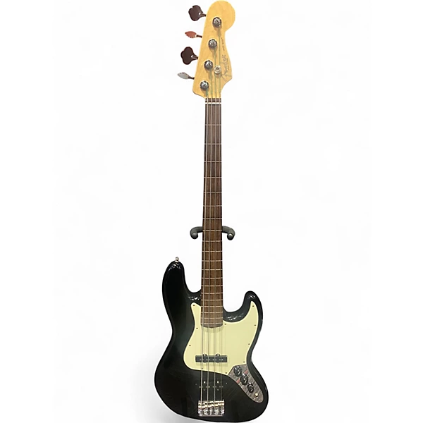 Fender Used Fender American Professional Jazz Bass Black Electric Bass Guitar