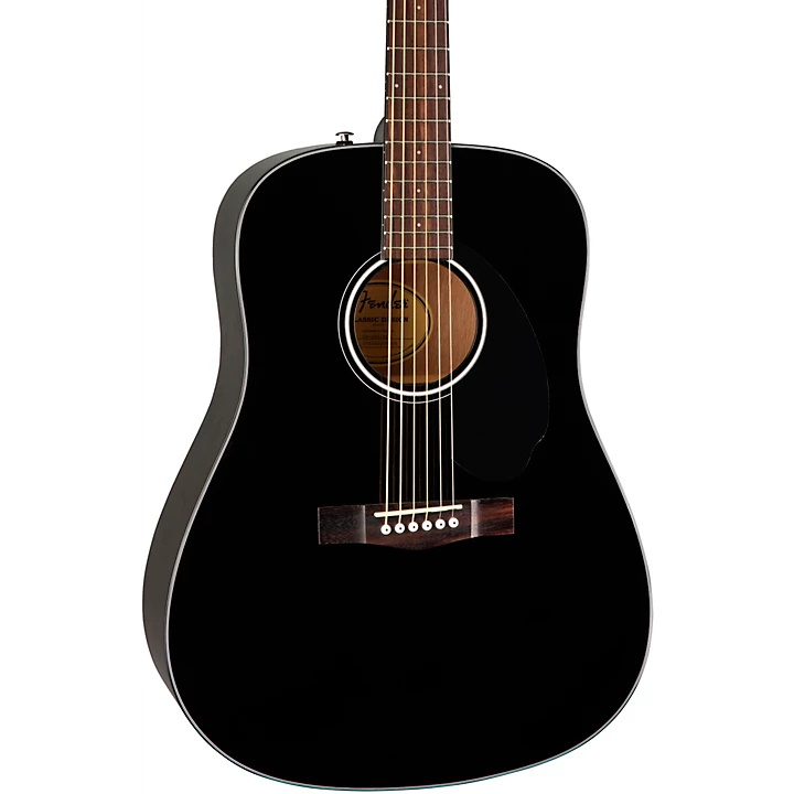 CD 60S Dreadnought Acoustic Guitar Black