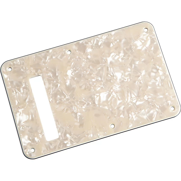 Stratocaster Backplate Aged White Pearl Aged White
