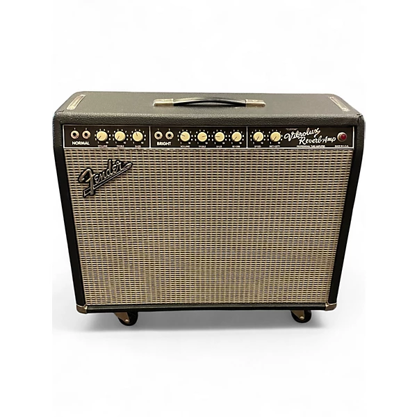 Used Fender Custom Vibrolux Reverb Tube Guitar Combo Amp