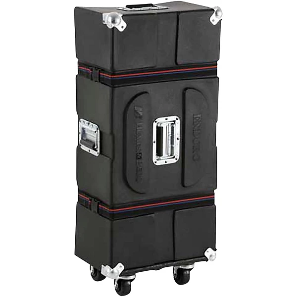 Enduro Hardware Case with Casters and Foam Black 36 in
