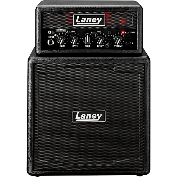 Laney Ironheart 4x3 Mini Stack with Bluetooth Black