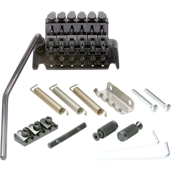 Special Series Tremolo Bridge with R2 Nut Black