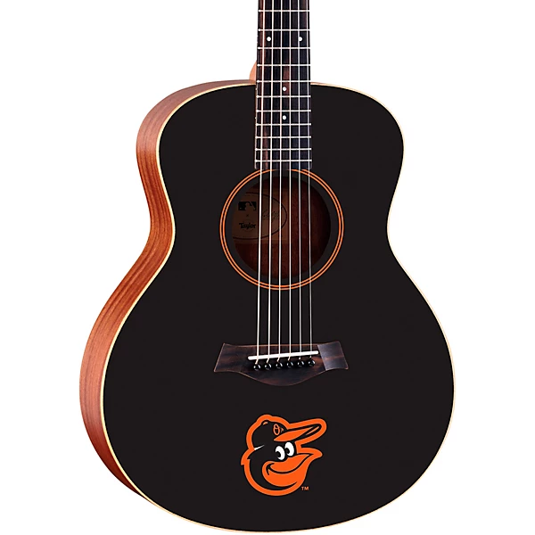 GS Mini MLB Baltimore Orioles Acoustic Guitar Graphic