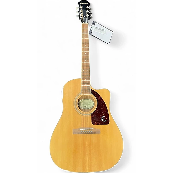 Epiphone Used Epiphone J 45EC Natural Acoustic Electric Guitar.gc