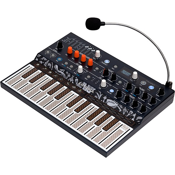 MicroFreak Hybrid Synthesizer and Gooseneck Mic