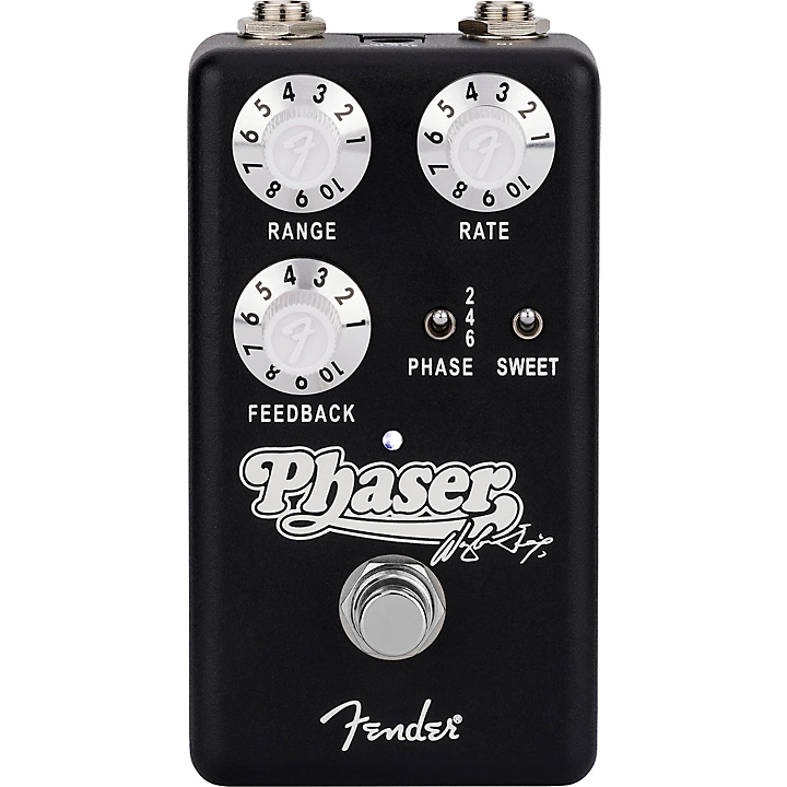 Waylon Jennings Phaser Effects Pedal Black