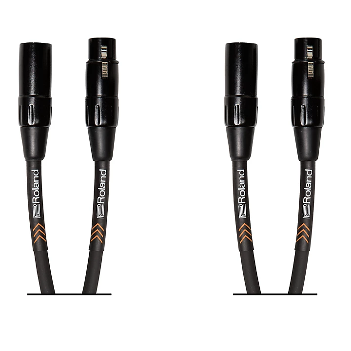 Black Series Microphone 10ft 2 Pack