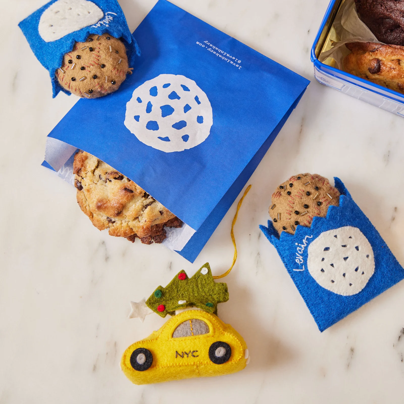 Levain Cookie Holiday Ornament