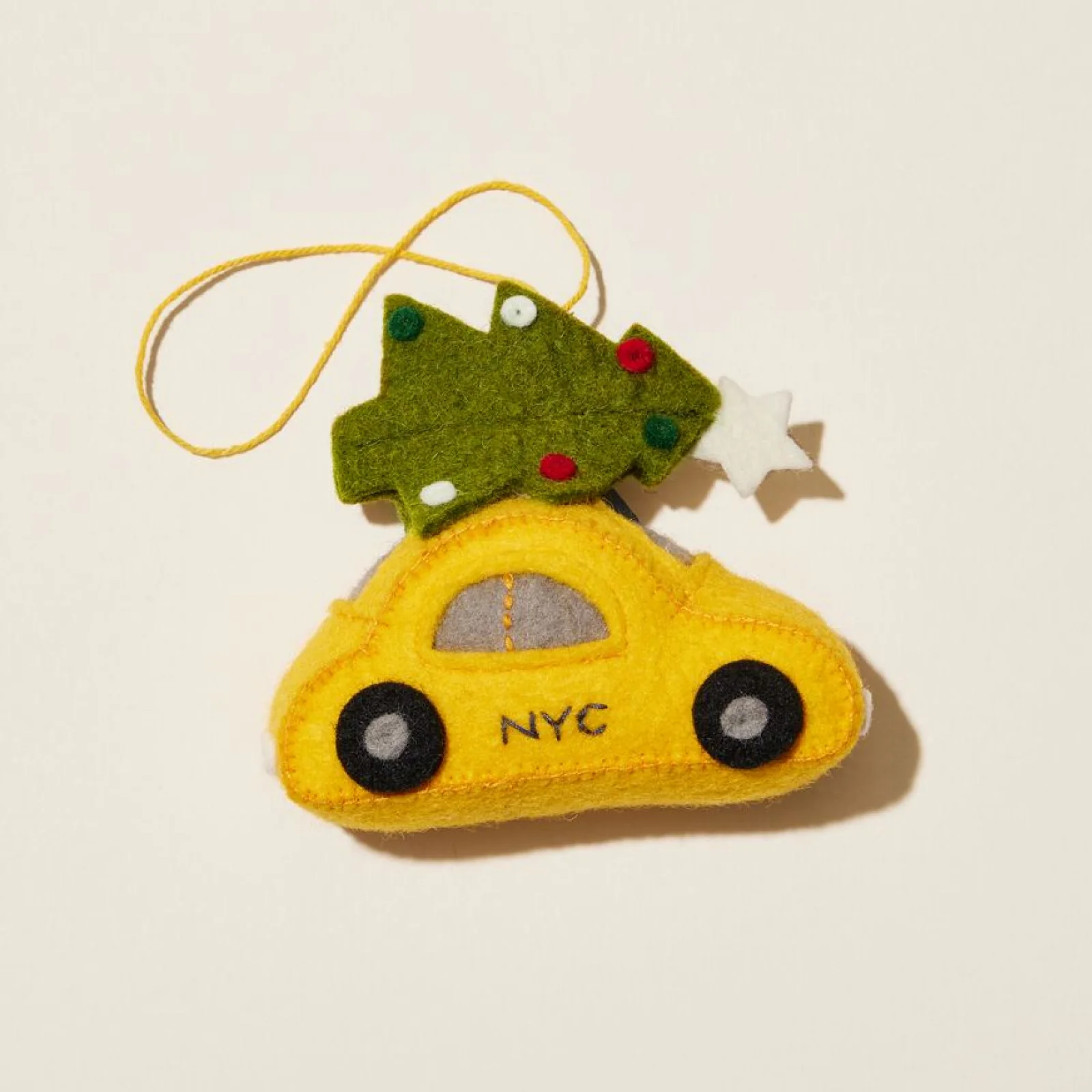 NYC Taxi Holiday Ornament