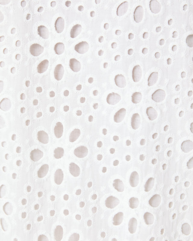 Bekah 3/4 Sleeve Eyelet Top