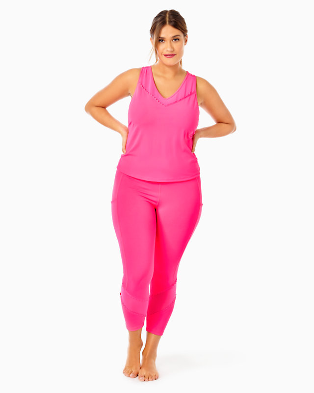 UPF 50+ Luxletic Euclid Scallop Bra Tank