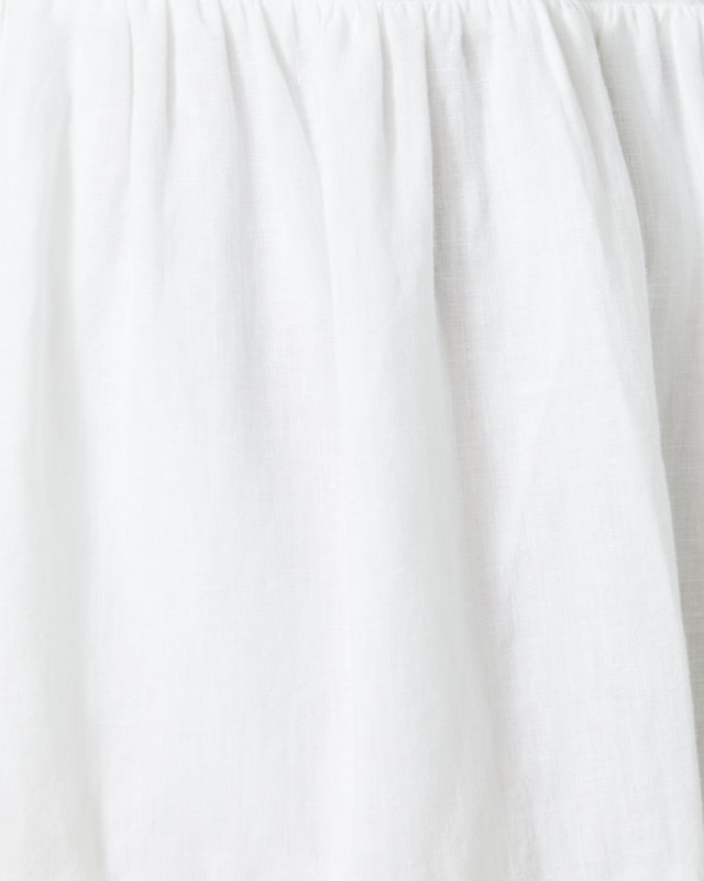 Charlet Short Sleeve Linen Dress
