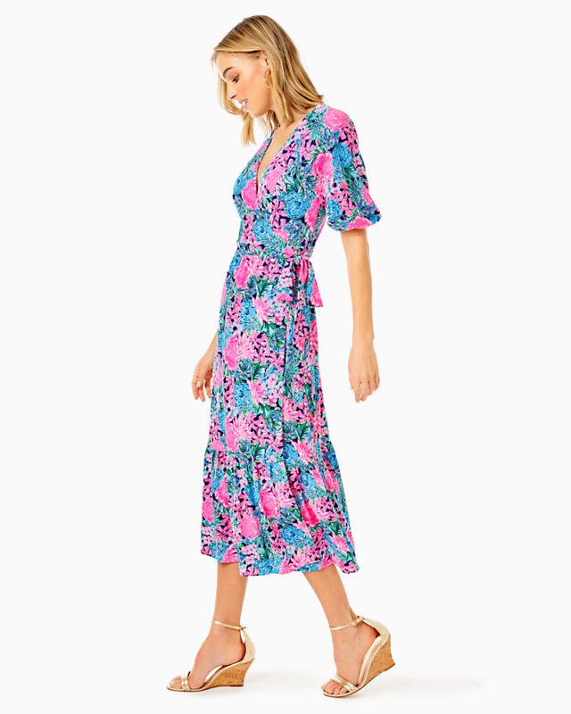 Brantley Midi Wrap Dress