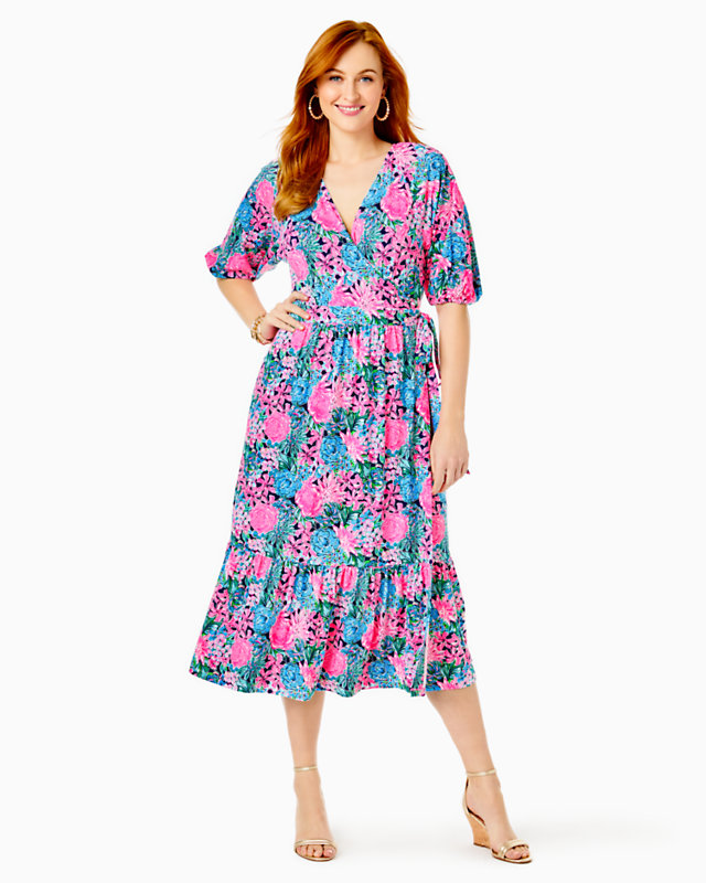 Brantley Midi Wrap Dress