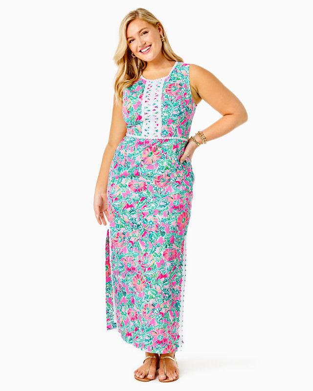 Ashler Maxi Shift Dress
