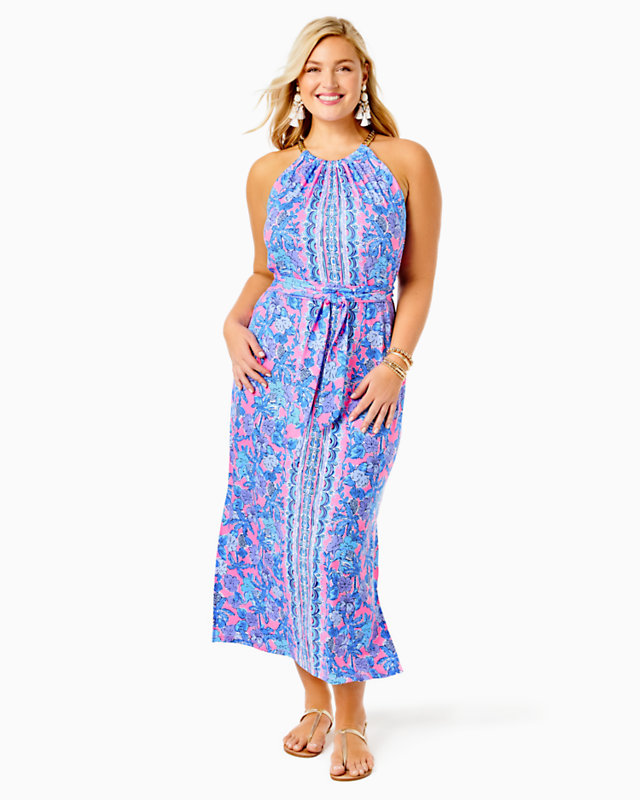 Bingham Halter Midi Dress