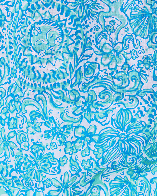 Tayla Short Sleeve Linen Top