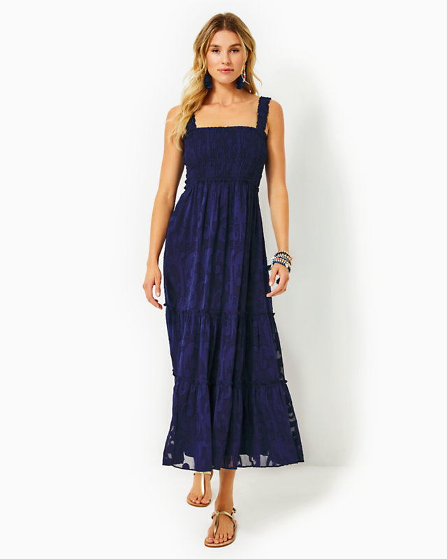 Hadly Smocked Maxi Dress