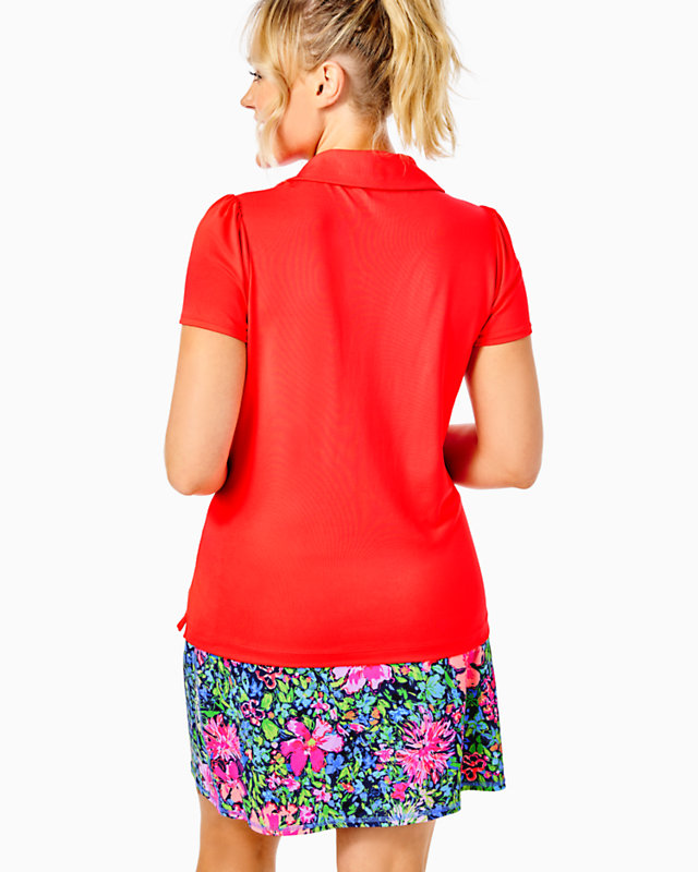 UPF 50+ Luxletic Frida Puff Sleeve Polo