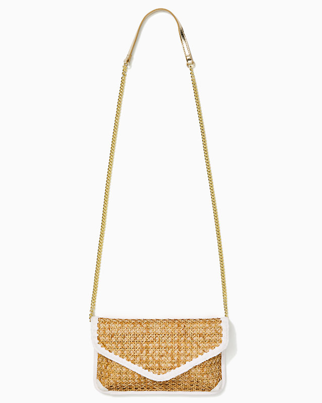 St. Barts Cane Clutch