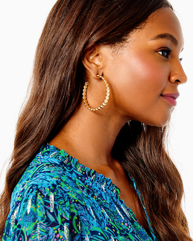 Purrfection Hoop Earrings