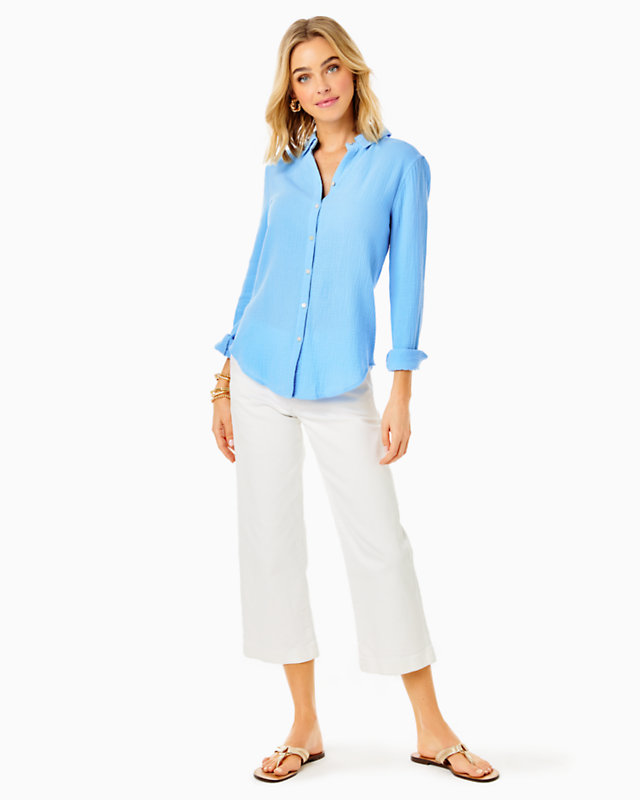 Geanie Button Down Top