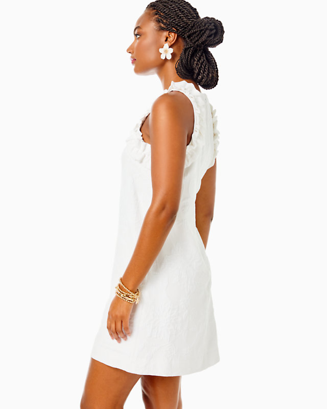 Kailee Stretch Ruffle Shift