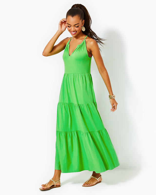 Maribella Halter Maxi Dress