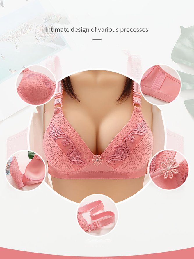 Breathable Cotton Lace Bralettes & Brassets