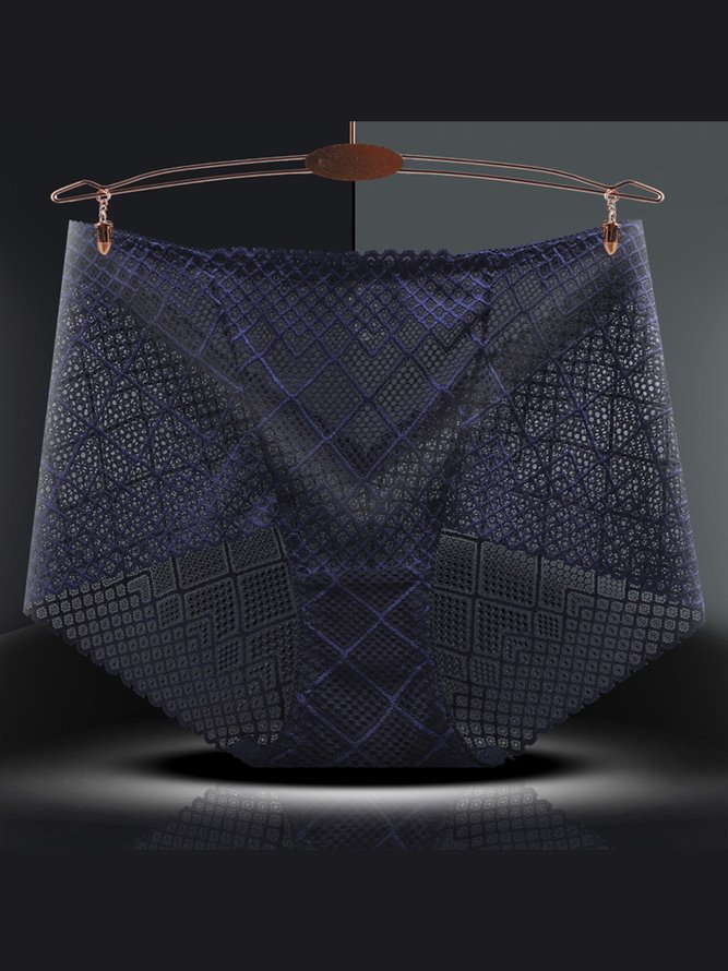 Sexy Lace Geometric Panty