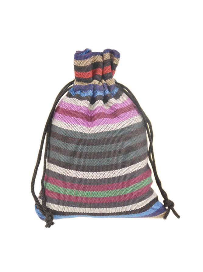 Ethnic Drawstring Storage Bag