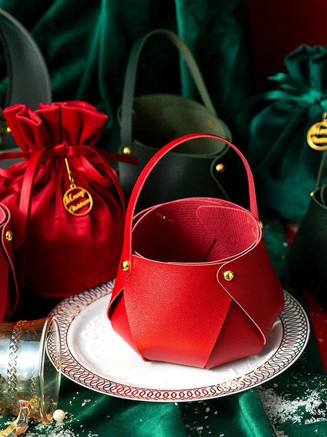 Christmas Apple Bag Gift Bag Storage Bag