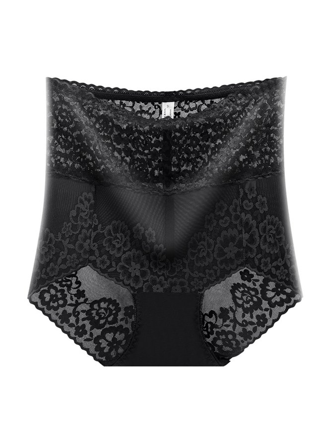 Breathable Sexy Lace High Elastic High Waist Panty