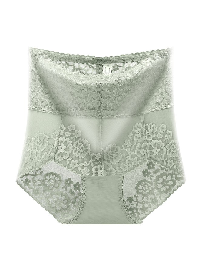 Breathable Sexy Lace High Elastic High Waist Panty