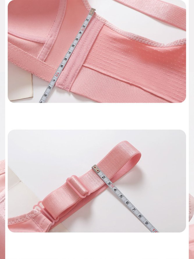 Breathable Wireless Floral Half Lace Bra and Relaxed Bra