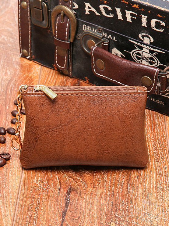 Casual Leather Coin Purse Portable Urban Women's Bag