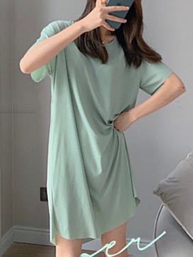 Breathable Comfortable Loose Casual T-shirt Nightdress