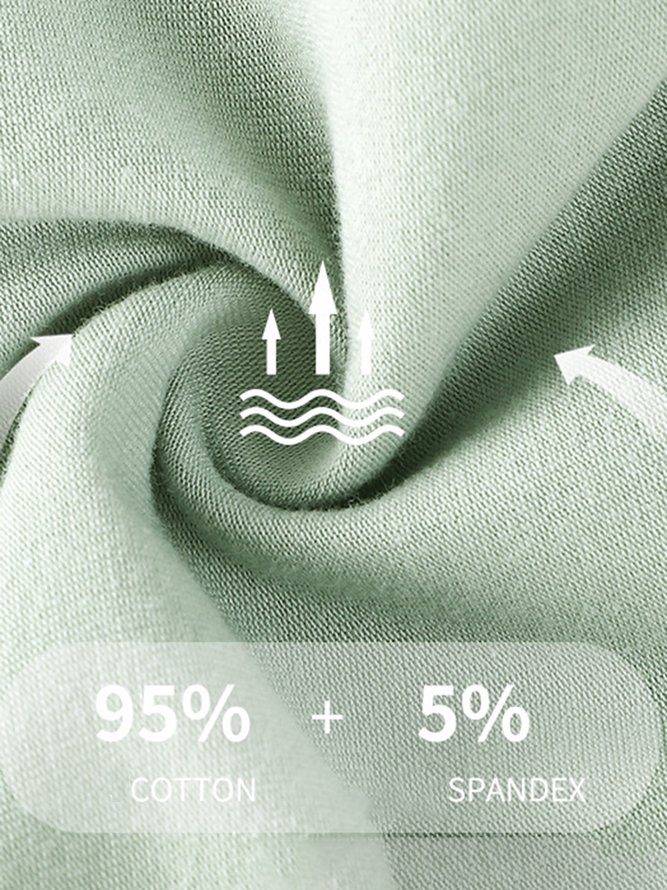 Breathable and Comfortable Lace Cotton High Waist Panties