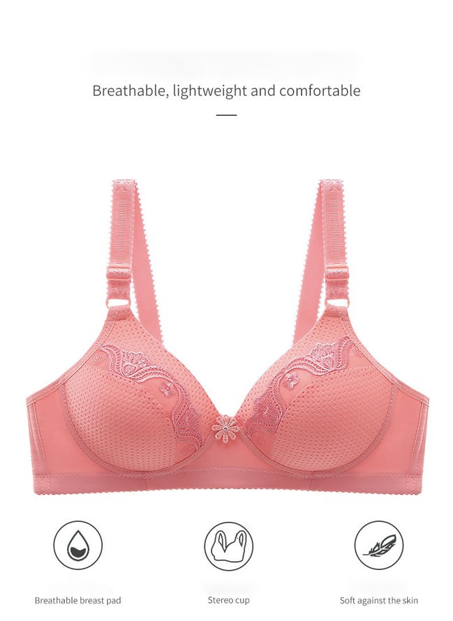 Breathable Cotton Lace Bralettes & Brassets