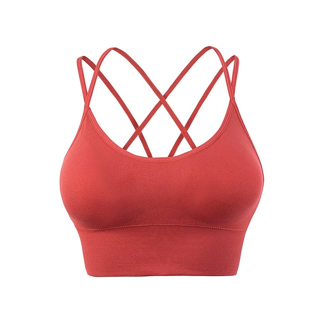 Plain Simple Spaghetti Sports Bra