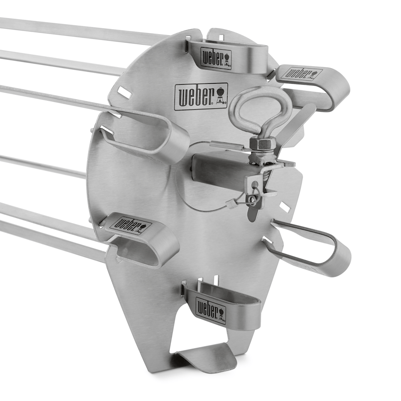 WEBER CRAFTED Rotisserie Skewer Set?