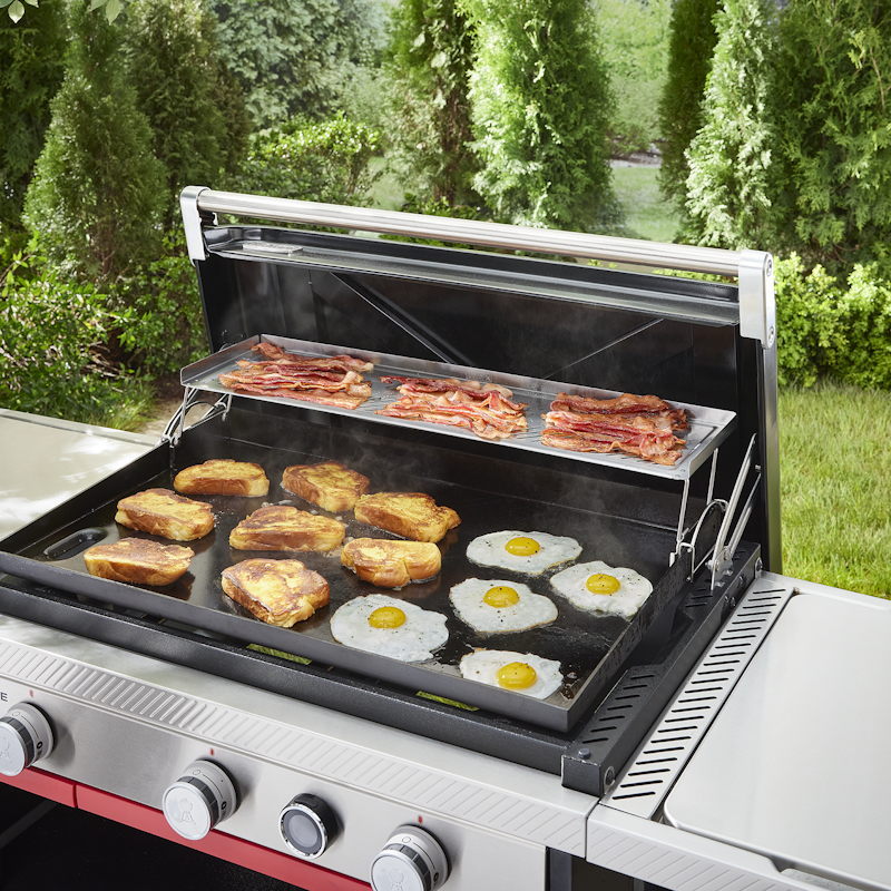 Dual-Level Warming Rack