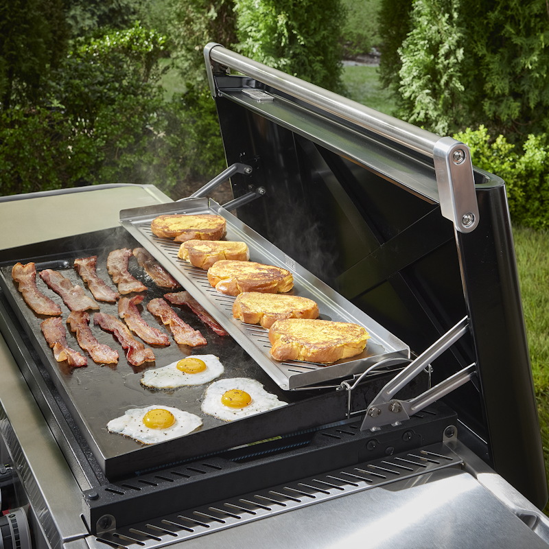 Dual-Level Warming Rack