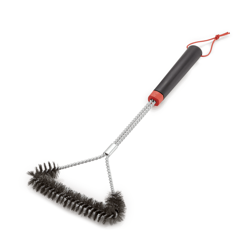 Grill Brush - 18” Three-Sided